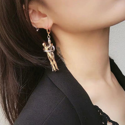 Double hug earrings