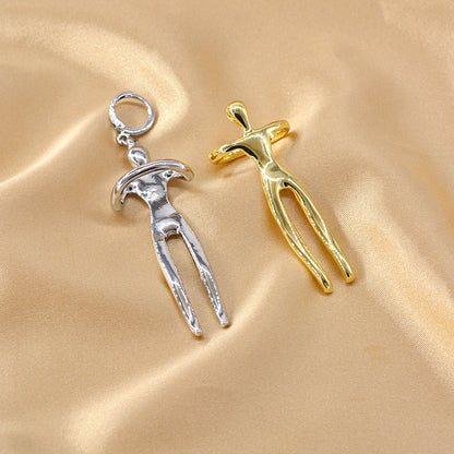 Double hug earrings