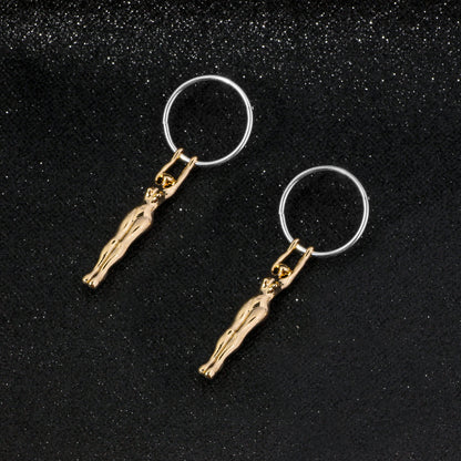 Double hug earrings