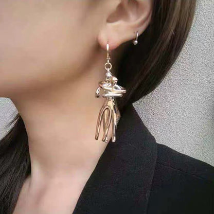 Double hug earrings